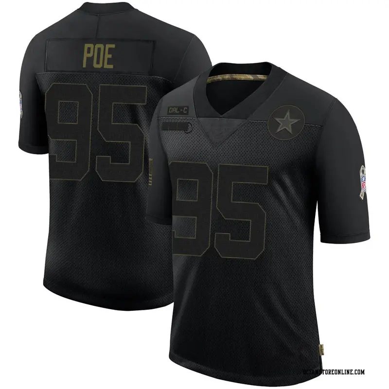 Youth Dontari Poe Dallas Cowboys 2020 Salute To Service Jersey ...